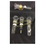 (4) "RARE" Antique, Vintage crystal carriage