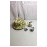 2 Tier japan candy dish, Toothpick Holder, L