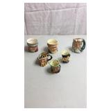 Hand Painted Head mugs