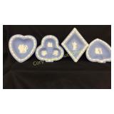 Set of (4) Jasper Ware (Pale Blue), Sweet Dish