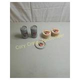 Griesedieck coasters, two old beer cans, ashtray