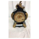 Ansonia 8 day T/S Clock w/ paper dial, some