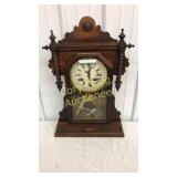 Waterbury calendar shelf Clock 8 day T/S o