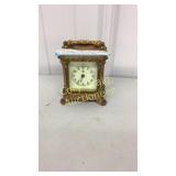Waterburry 30 Hours Brass Carriage Clock T/S