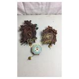 3 Lux Novelty Clocks