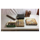 First Aid Kit, Marble Rolling Pin. Assortment Of