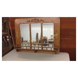 Oak Wall Hanging Mirror