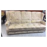 Sofa with storage under cushions