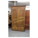 82"x17"42" Knock Down Wardrobe