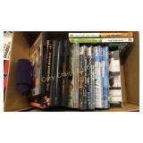 Assorted Dvd’s Cutting Board, John Deer Plane