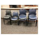 Set of (9) chairs, nice cond.