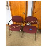 Matching pair of arm chairs, nice cond.