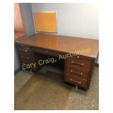 Wood office desk