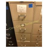 Metal 4 drawer file cabinet