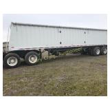 1998 Jet Hopper Bottom Grain Trailer, 34’, Steel