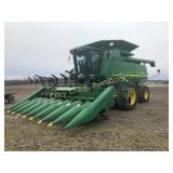 2001 John Deere 9650 STS Combine, 3,685 eng. hrs.,