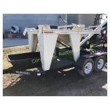 Friesen Titan II seed Tender, mounted on tandem ax