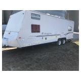 2003 Frontier Camper, 25’, sleeps 8, indoor/outdoo