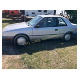1991 Plymouth Sundance Car, 2 door hatchback, 106K