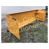 8’ Snow Pusher for Skid Steer - NEW