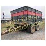 Grain Trailer, Tandem Axle, duals, 13’ bed