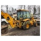 1998 JCB 214 Series 3 Rubber tire hoe, 4wd,