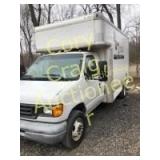 2006 Ford 1 ton box truck, v-10 eng. 14’ box,