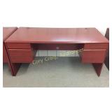 Cherry Finished Office Desk 65"l x 29"d