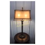 Table Lamp, 2 Socket, Bronze Base