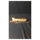 8 5/8” Knife With Leather Sheath