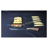 Steak Knifes, West Bend Knife, 4 Small Knives