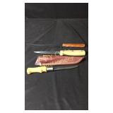 Case XX Cap 204. Case XX SC607 5 1/2" , Case XX