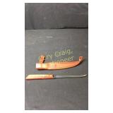 6 1/8" Fillet Knife with Leather Sheath