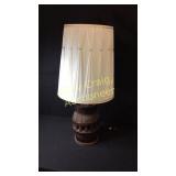 Wagon Wheel Hub Table Lamp