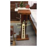 2 Welcome Decorative Stands