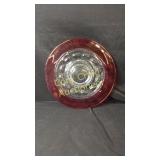 13 1/2” Torte Plate King Crown Ruby Flash