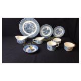 66 Piece Currier & Ives Dinner Set