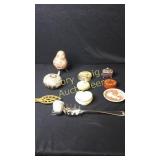 Tea Ball With Chain, Silver Plate Spaghetti