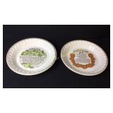 2 Royal China  Recipe Pie Plates