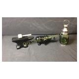 Green Amber Avon, Anvil, Hippo, Lantern