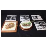 6 Currier & Ives Tiles