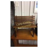 Doll size Park Bench