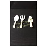 Currier & Ives Fork & Spoon, Cake Server