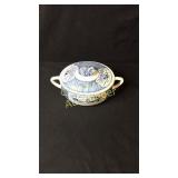 Currier & Ives Covered Soup Tureen/Casserole dish