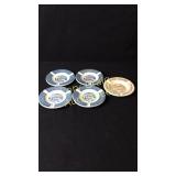 Currier & Ives Ash Trays