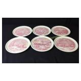 Currie & Ives Cake Plates