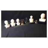 Assorted President Bust Statues, Mark Twain,