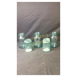 Blue Ball Jars No Lids, Mason Jar