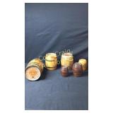 3 Barrel Banks, old Beer Barrel, 2 Storage Barrels