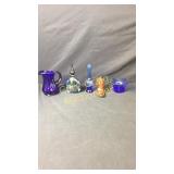 Coltbalt Blue Pitcher, Multi Color Perfume Vase, 2